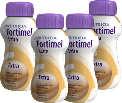 Nutricia Fortimel Extra 4 x 200ml Coffee