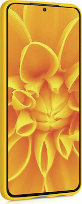 KWmobile Silicone Back Cover Yellow (Galaxy S21 5G)