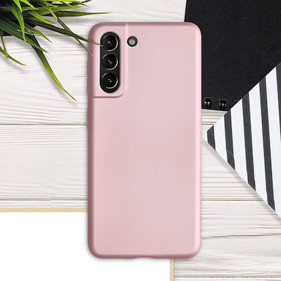 KWmobile Silicone Back Cover Rose Gold (Galaxy S21 5G)