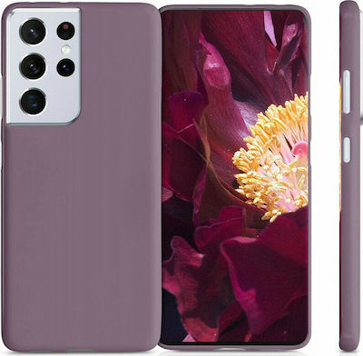 KWmobile Silicone Back Cover Purple (Galaxy S21 Ultra 5G)