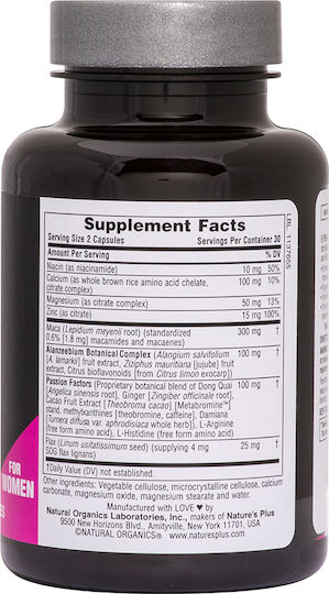 Nature's Plus E-Fem Ειδικό Συμπλήρωμα Διατροφής 60 κάψουλες