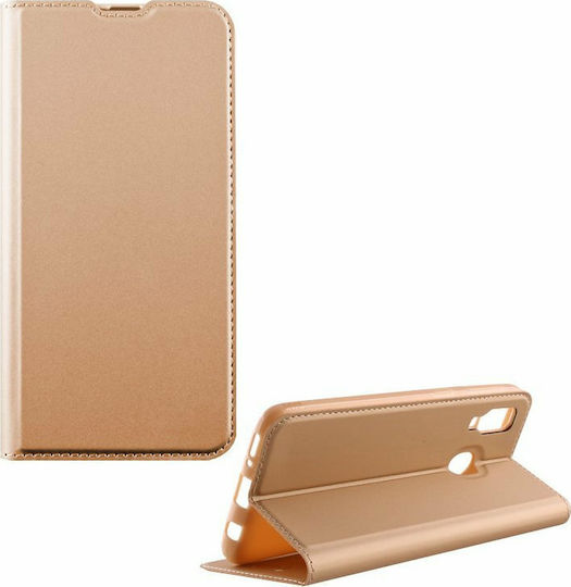 Idol 1991 Prime Magnet Книга Изкуствена кожа Златист (Galaxy A40)