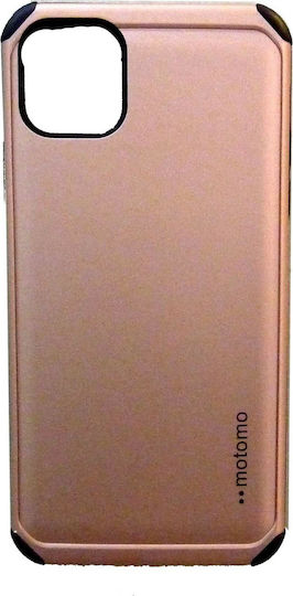 Motomo Tough Armor Back Cover Πλαστικό Ροζ Χρυσό (iPhone 11 Pro Max)