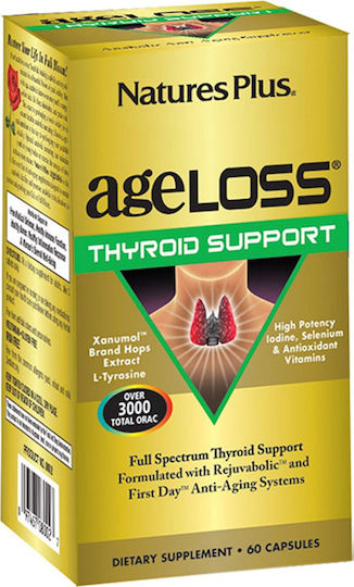 Nature's Plus Ageloss Thyroid Support Special Food Supplement 60 caps