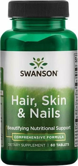 Swanson Hair Skin & Nails 60 Tablets