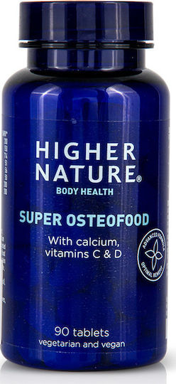 Higher Nature Super Osteofood Special Food Supplement 90 Vegetable Capsules