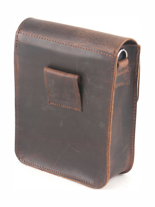 722 Leather Men's Bag Messenger Brown