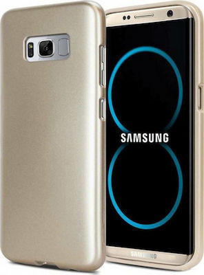 Mercury iJelly Silicone Back Cover Gold (Galaxy S8)