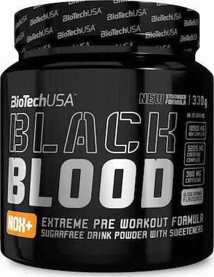 Biotech USA Black Blood NOX Pre Workout Supplement 330gr Tropical Fruit