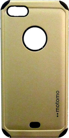 Motomo Tough Armor Back Cover Plastic Auriu (iPhone 8/7)