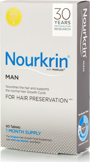 Nourkrin Μan Supplement for Testosterone Boost 60 x 1 tablets