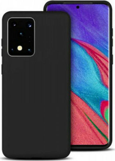 Matte Задна корица Силикон 1.2мм Черен (Galaxy S10 Lite)