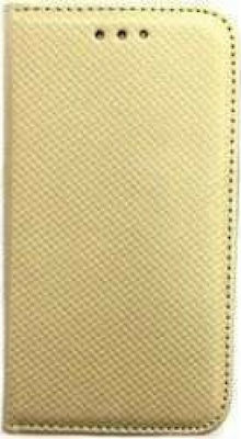 Senso MAGNET Synthetic Leather Book Gold (LG Q6)