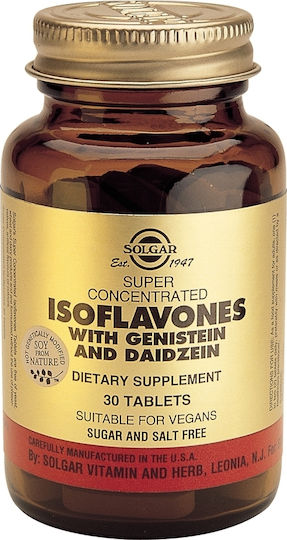 Solgar Isoflavones Supplement for Menopause 30 tabs