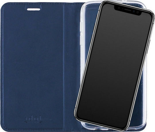 Idol 1991 Prime Magnet Book Synthetic Leather Blue (iPhone XR)