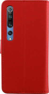 Volte-Tel Allure Magnet Synthetic Leather Wallet Red (Xiaomi Mi 10 / Mi 10 Pro)