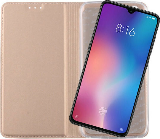 Volte-Tel Magnet Book Δερματίνης Χρυσό (Xiaomi Mi 9)