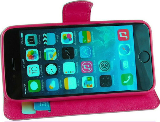 Volte-Tel Book Synthetic Leather Pink (iPhone 6/6s Plus)