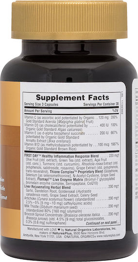 Nature's Plus Ageloss Liver Support Special Food Supplement 90 Capsules