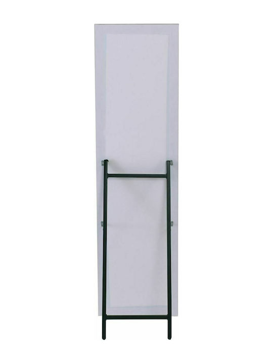 Woodwell Oglindă De Podea Cu Cadru Din Lemn Nuc 148x39cm