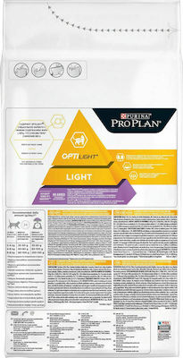 Purina Pro Plan OptiLight Adult Ξηρά Τροφή για Ενήλικες Γάτες με Γαλοπούλα 1.5kg