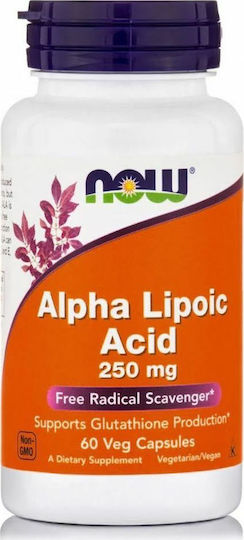 Now Foods Alpha Lipoic Acid Special Food Supplement 60 veg. caps