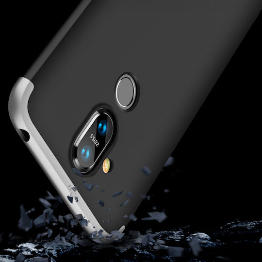 360 Vollschutz Kunststoff Silber (Honor X7)