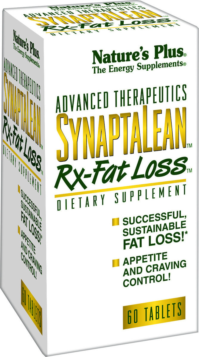 Nature's Plus Synaptalean RX Fat Loss Συμπλήρωμα για Αδυνάτισμα 60 ...