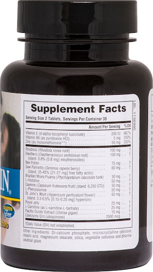 Nature's Plus Ultra Virile-Actin Besondere Nahrungsergänzungsmittel 60 Tabletten
