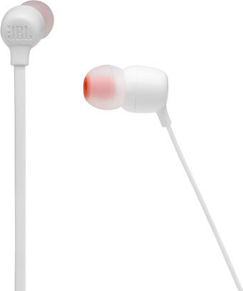 JBL Tune 125BT In ear Bluetooth хендсфри Слушалки Бял