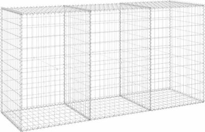 vidaXL Τοίχος Garden Fencing Material with Covers 1pcs