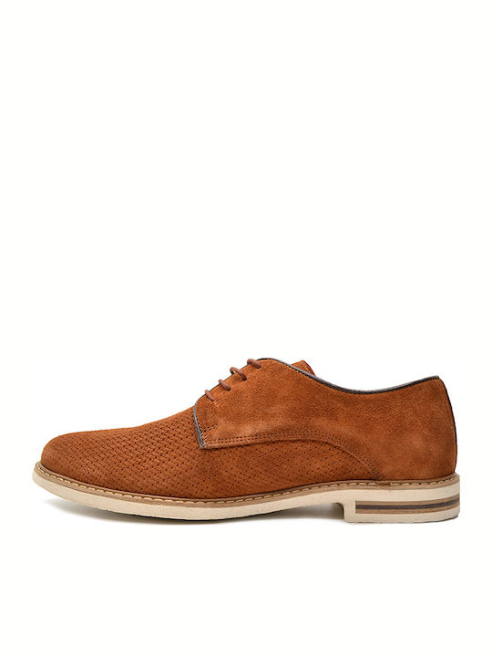 SY-35-03 Leder Herren Freizeitschuhe Tabac Braun