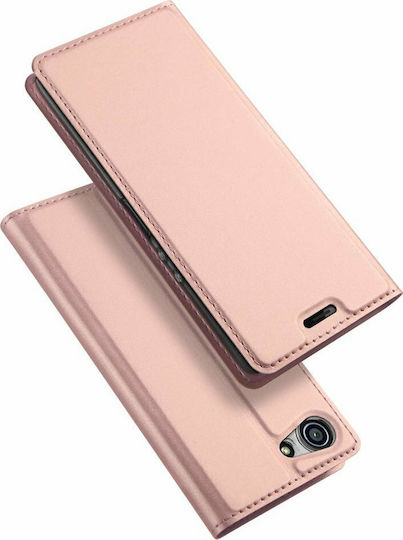 Dux Ducis Skin Pro Book Δερματίνης Ροζ Χρυσό (Xperia 1)