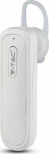 V-TAC VT-6700 Earbud Bluetooth Handsfree Ακουστικό Λευκό