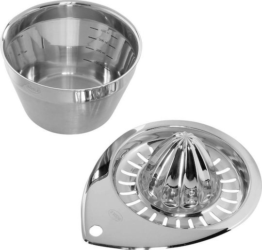 Rosle Classic Juicer Lemon with Container made of Stainless Steel in Silver Color