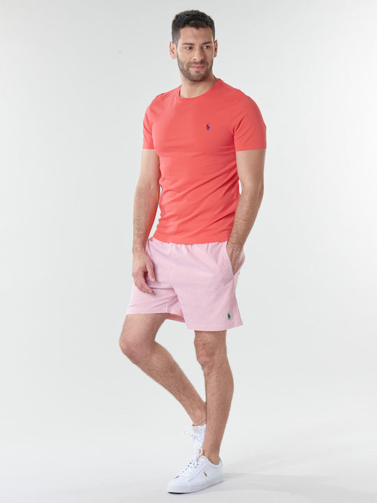 Men's Short Sleeve T-shirt Red