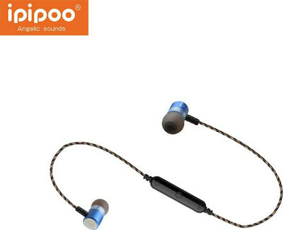 Ipipoo IL95BL In-Ear Bluetooth-Freisprecheinrichtung Kopfhörer Blau