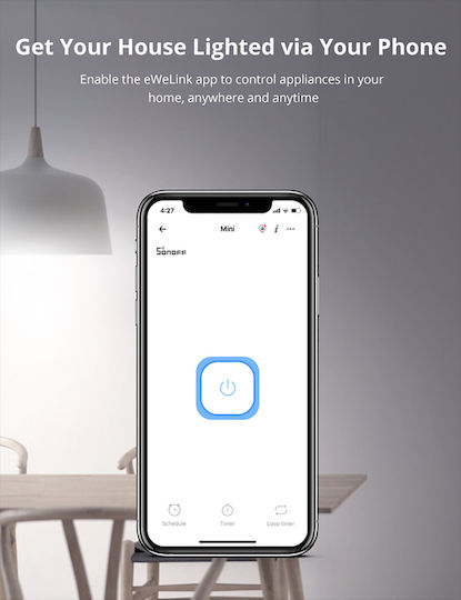 Sonoff MINIR2 Интелигентен Превключвател Wi-Fi 10A