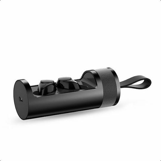 NOD Soundtube In-ear Bluetooth Handsfree Căști cu Carcasă de Încărcare Gri