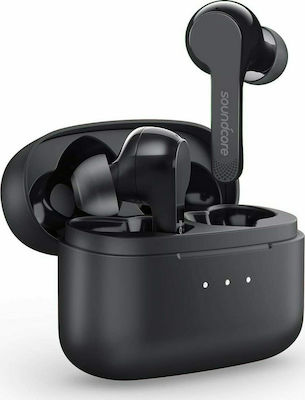 Liberty Air In-ear Bluetooth Handsfree Ακουστικά με Θήκη Φόρτισης Μαύρα