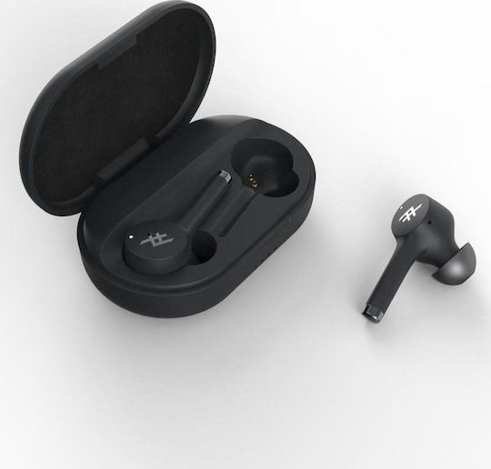 iFrogz Airtime Pro In-ear Bluetooth Handsfree Ακουστικά με Αντοχή στον Ιδρώτα και Θήκη Φόρτισης Μαύρα