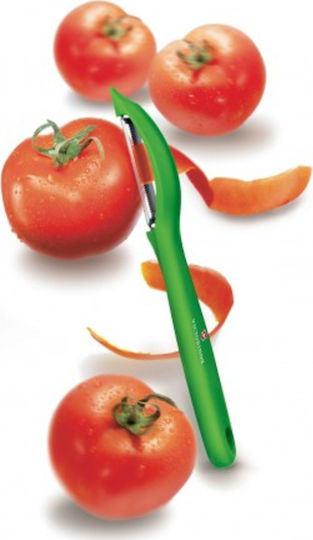 Victorinox Micro Serrated Fruit & Vegetable Peeler/Cleaner made of Plastic Green