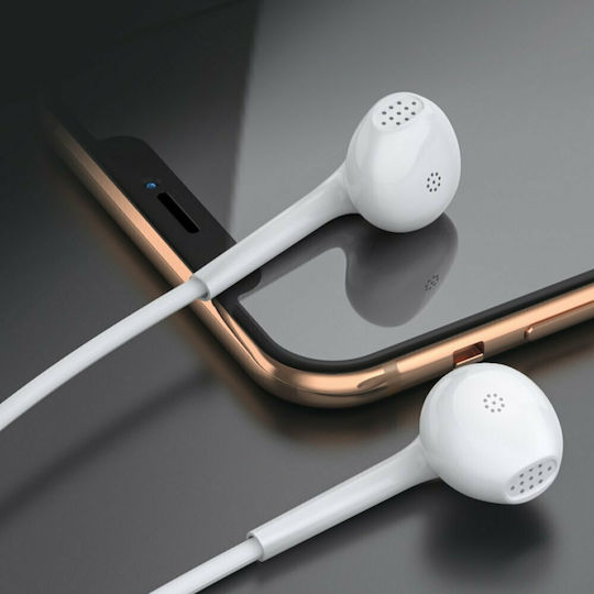 WK Y12 Type-C Earbuds Handsfree with USB-C Connector White