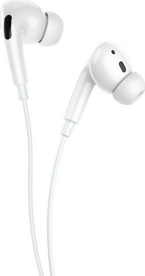 Hoco M1 Pro In-ear Handsfree με Βύσμα 3.5mm Λευκό
