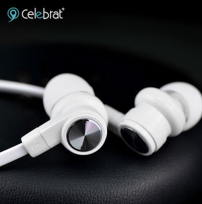 Yison Celebrat S70 In-ear Handsfree with 3.5mm Connector White