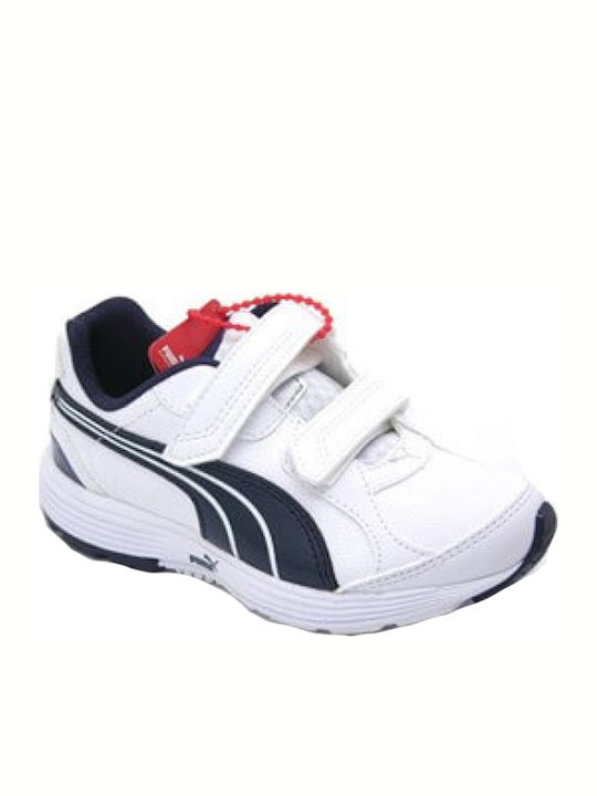 Puma Αthletische Kinderschuhe Laufen Descedant V2 Weiß