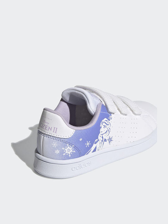 Advantage Advantage Kids Sneakers with Scratch Cloud White / Chalk Purple