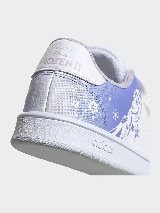 Advantage Advantage Kids Sneakers with Scratch Cloud White / Chalk Purple