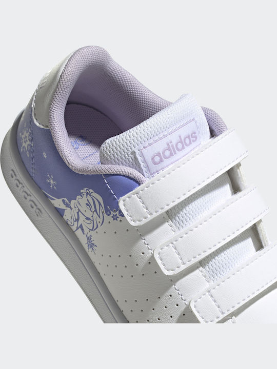 Advantage Advantage Kids Sneakers with Scratch Cloud White / Chalk Purple