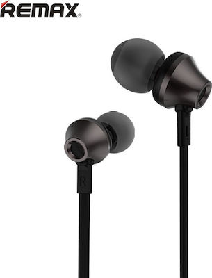 Remax RM-610D In-Ear Freihändig Kopfhörer mit Stecker 3.5mm Schwarz